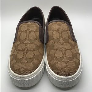 Coach Cameron Signature Slide Ons